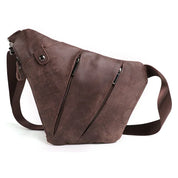 Jaxon | Urban geometrisk läder crossbody-väska