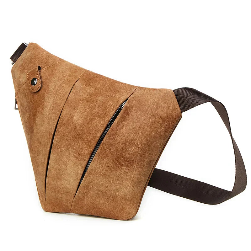 Jaxon | Urban geometrisk läder crossbody-väska