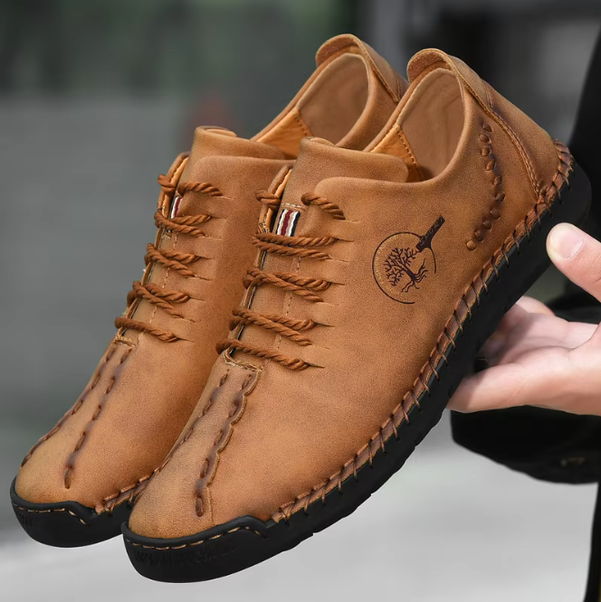 Lorenz | Herr Casual Loafers i handgjort läder