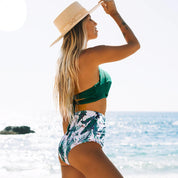 Mia | Högmidjad bikiniset för strand och pool