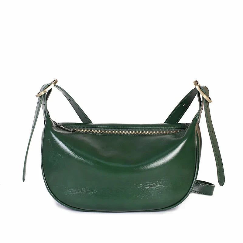 Maya | Elegant läder crossbodyväska