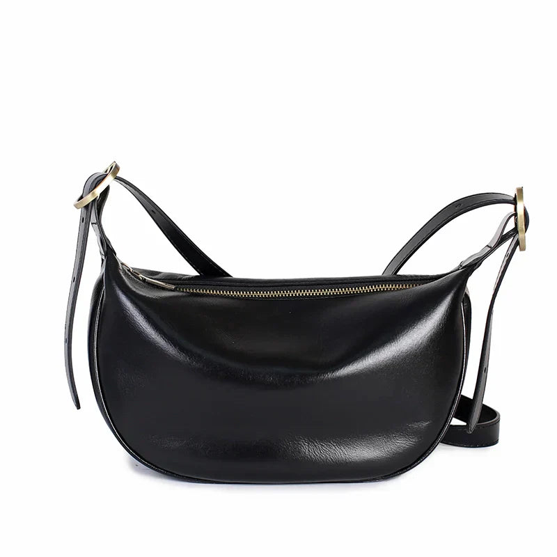 Maya | Elegant läder crossbodyväska