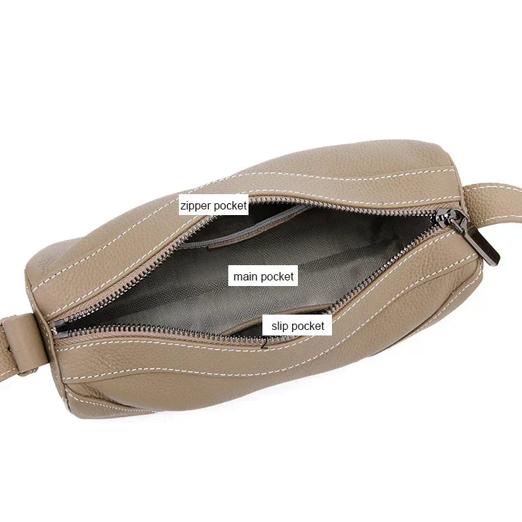 Luna | Elegant läder axelväska