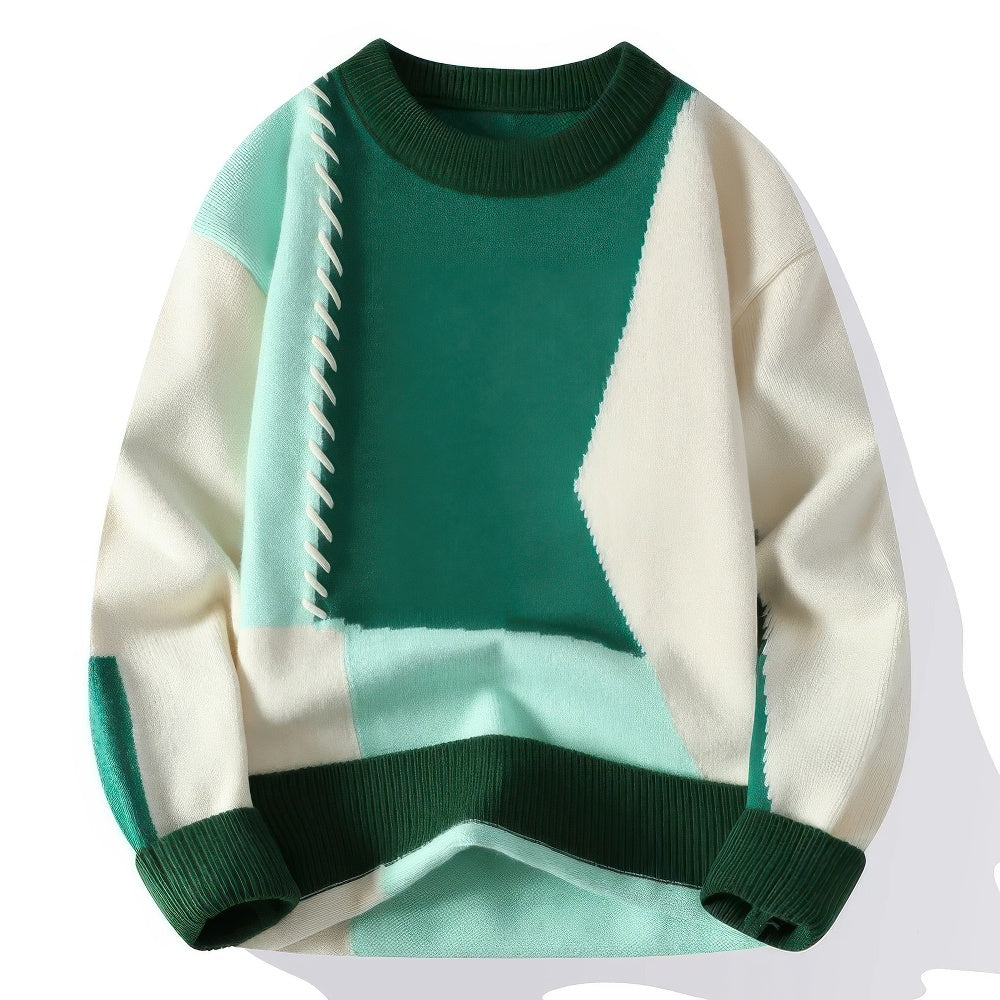 TONI | Unisex Patchwork Polotröja