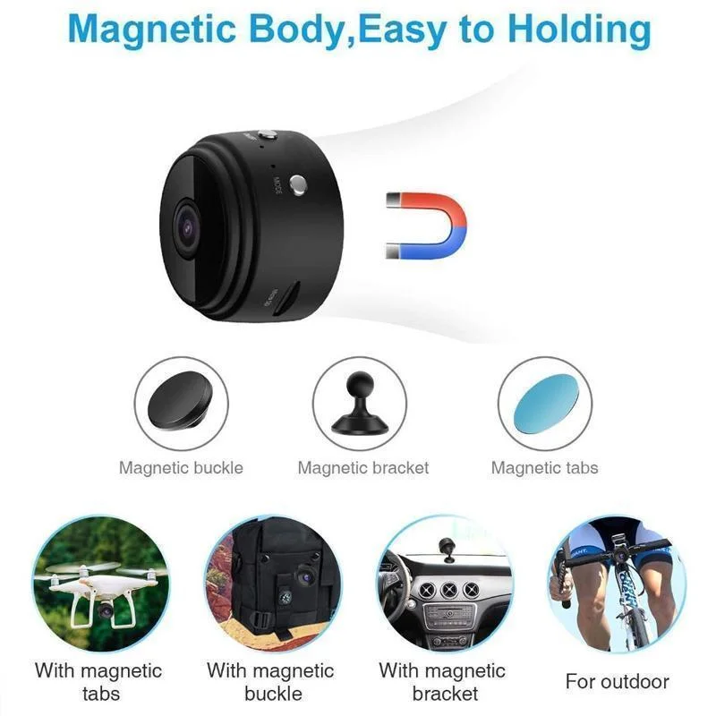 1080p Magnetic WiFi Mini -Kamera 3