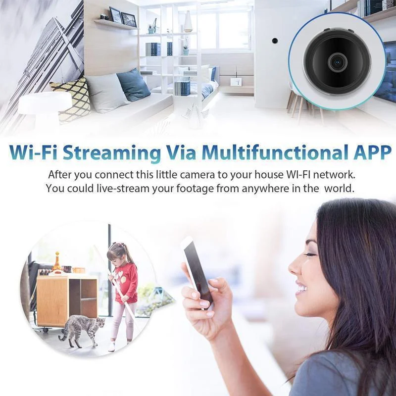 1080p Magnetic WiFi Mini -Kamera 4