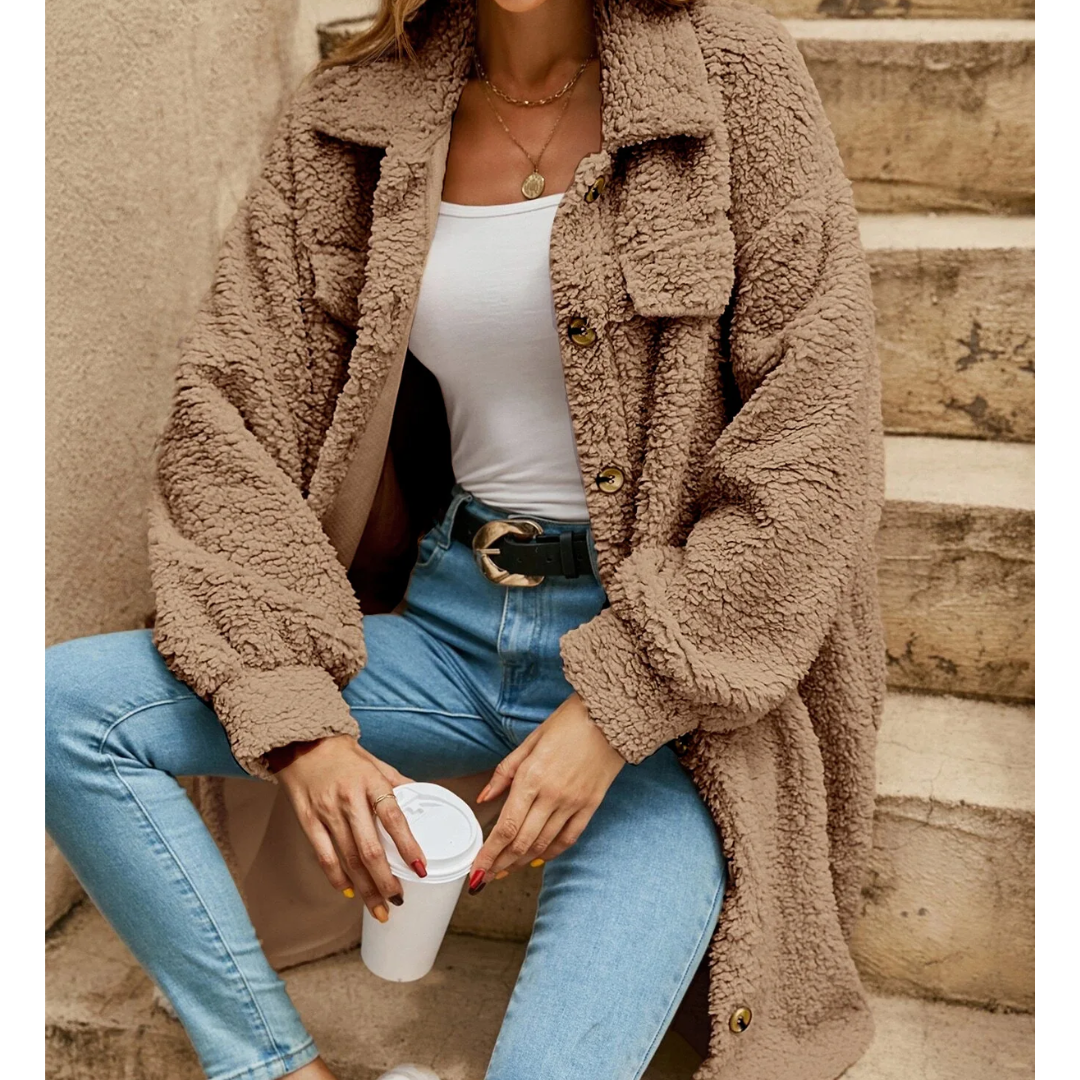 Athena | Gemütlicher und Stilvoller Mantel für Damen