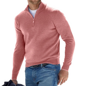 MORRIS | Eleganter und raffinierter Herren-Pullover mit Reißverschluss