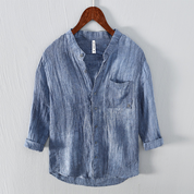 Hebe deinen Look mit dem leichten Leinenhemd Breezy von BROOKS an!