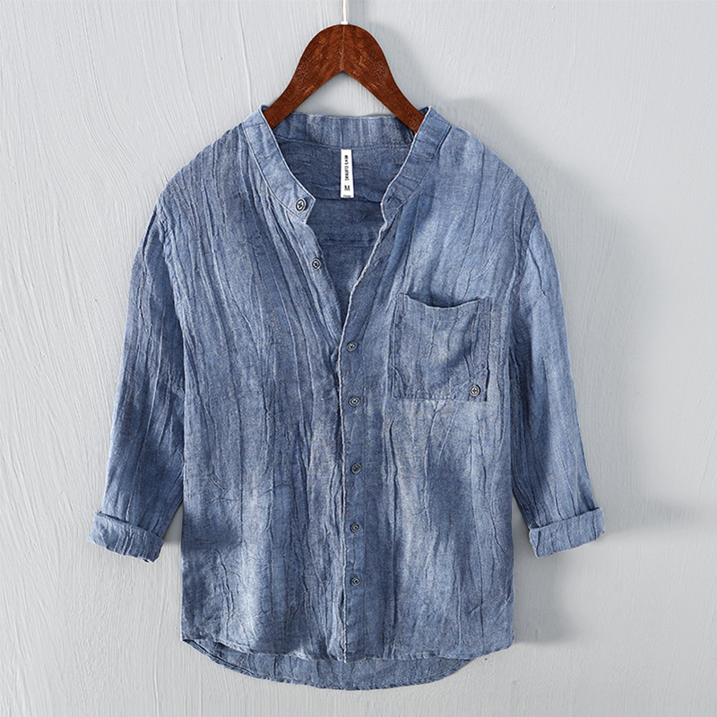 Hebe deinen Look mit dem leichten Leinenhemd Breezy von BROOKS an!