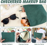 Sienna | Snygg Preppy Cordura Design Kosmetiktv�ska