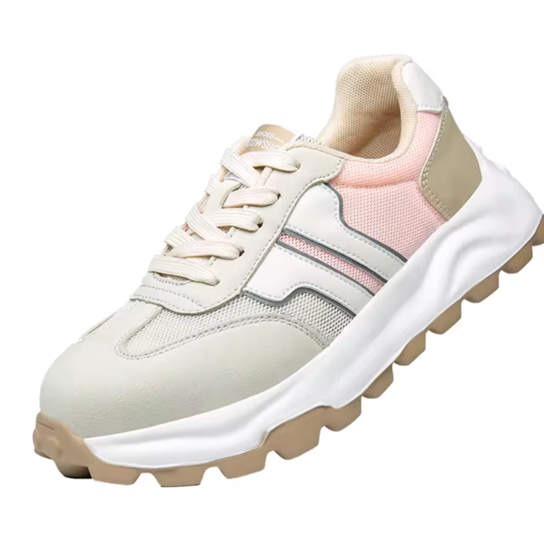 Emellia | Hållbara arbetssneakers för damer med halksäkert design