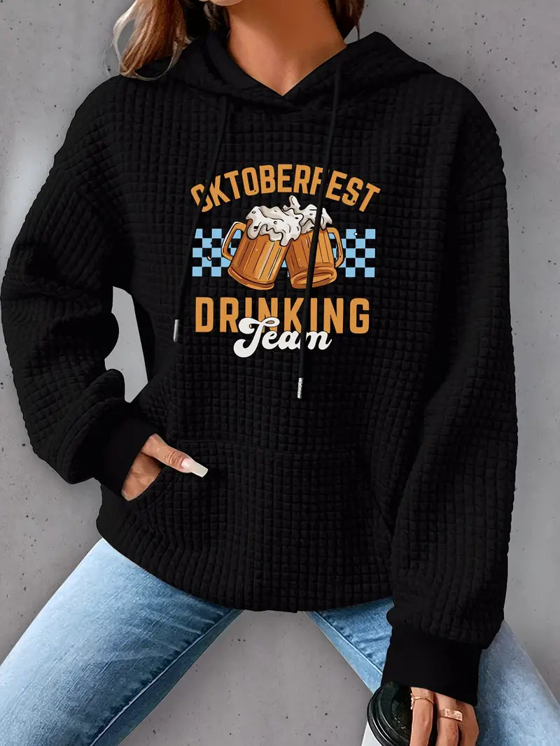 DIANE | Oktoberfest Mysig Hoodie för damer
