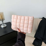 Sophie | Gequiltete Kosmetik-Make-up-Clutch mit Reißverschluss