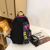 Sam | Umhängetasche mit Graffiti-Design und Diebstahlschutz