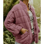 Angeline | Gemütliche Damen-Winterjacke mit Reißverschluss