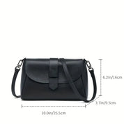 Ada | Vintage äkta läder liten crossbody slingväska