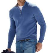 MORRIS | Eleganter und raffinierter Herren-Pullover mit Reißverschluss