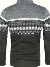 Herren Retro-Cardigan aus elegantem elastischen Jersey FRANCHI