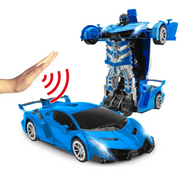 2-in-1 RC-Transformationsroboterauto – Ferngesteuertes Fahrzeug mit LED-Leuchten, Musik und Ein-Knopf-Transformation 7