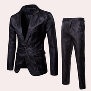 2-teiliger Männeranzug mit Blazer & Hosen für formelle Veranstaltungen 1