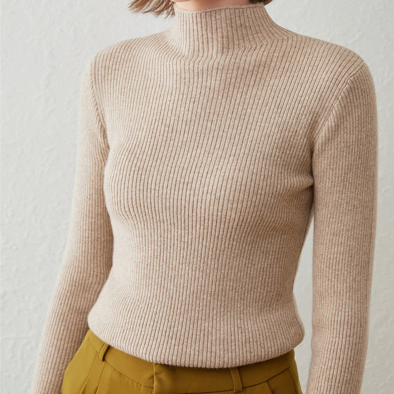 Grace | Modisch damtröja med polokrage