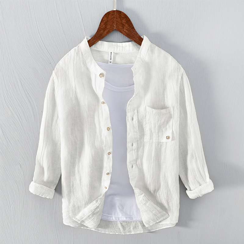 Hebe deinen Look mit dem leichten Leinenhemd Breezy von BROOKS an!