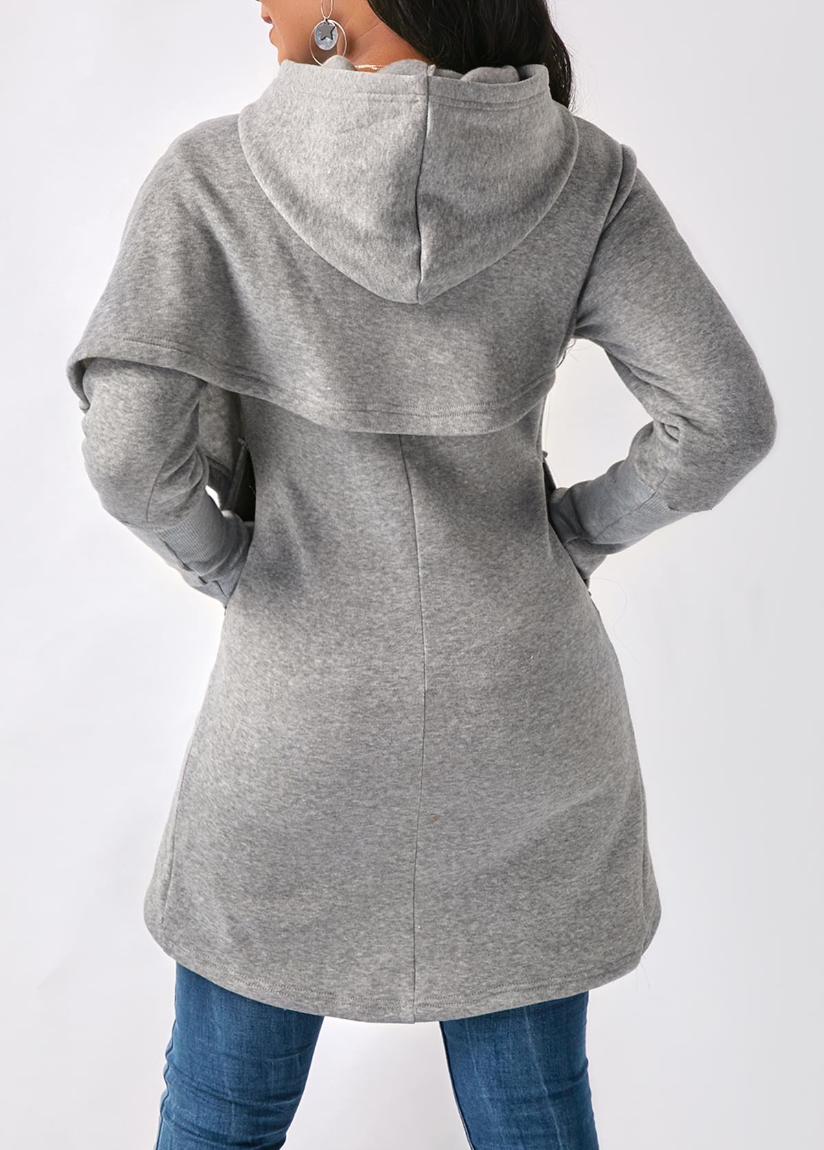 CORNELIA | Trendig asymmetrisk hoodie