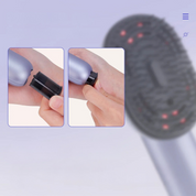  Glowspray Comb - Kopfmassaget mit Vibration und Haaröl Applikator-4