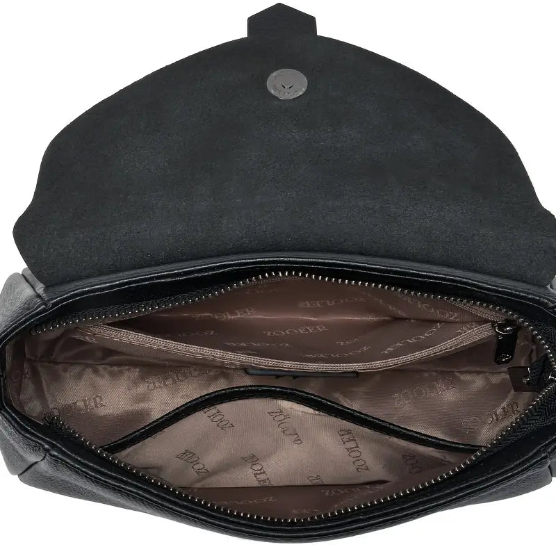 Ada | Vintage äkta läder liten crossbody slingväska
