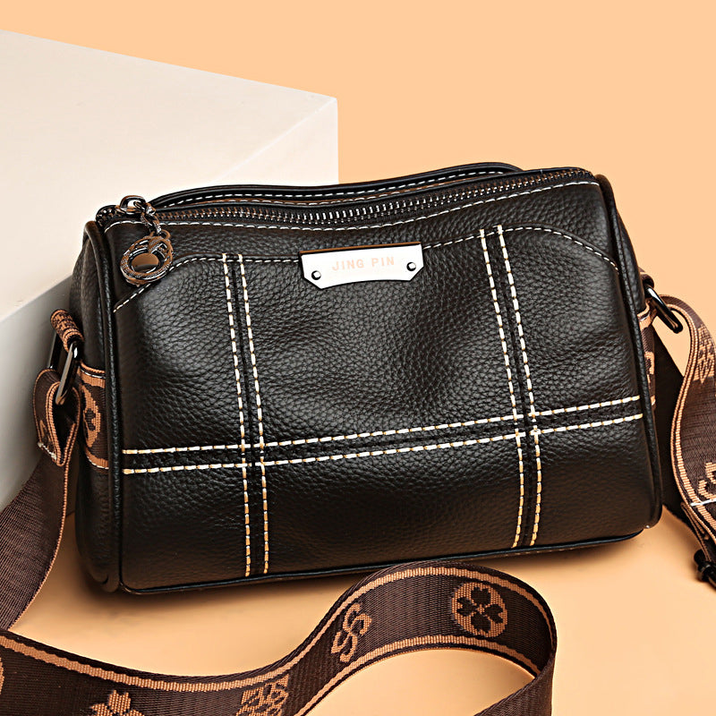 Sophie | Kompakt trippel-zip crossbodyväska