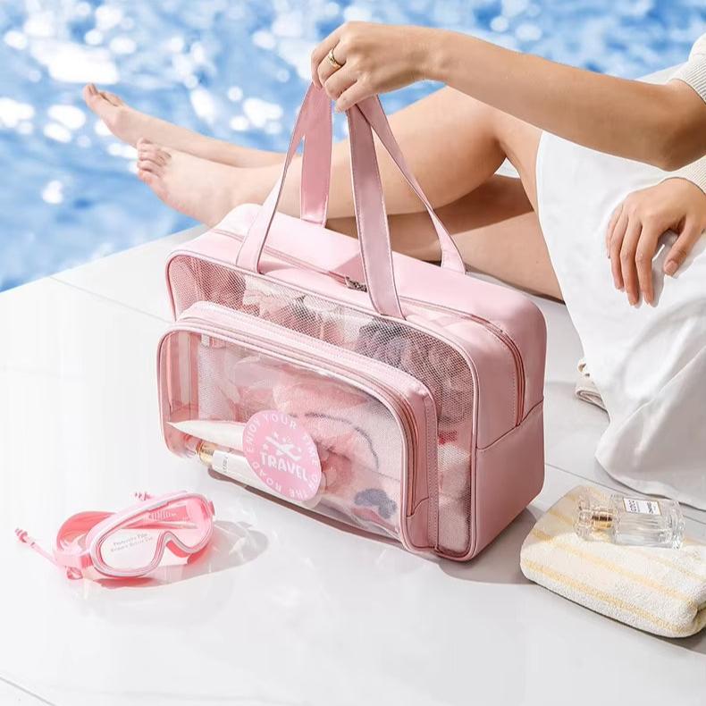 Hayley | Stylische und vielseitige wasserabweisende Kosmetik-Reisetasche