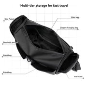 Mason | Herren Große Kapazität Wasserdichte Crossbody Messenger Tasche