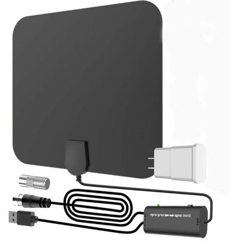 300 Meilen Innenräume Digital Amplified HDTV -Antenne mit Signal -Booster 0