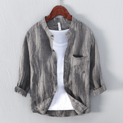 Hebe deinen Look mit dem leichten Leinenhemd Breezy von BROOKS an!