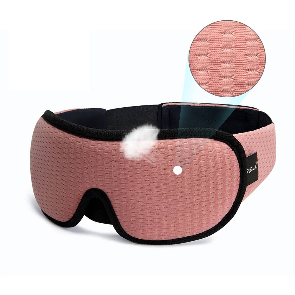 3D Contoured Memory Foam Schlafmaske - beste Augenmaske für die vollständige Dunkelheit 4
