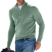 MORRIS | Eleganter und raffinierter Herren-Pullover mit Reißverschluss