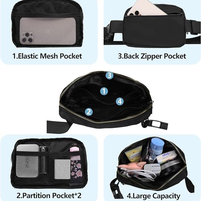 Luca | Liten vattentät crossbody midjeväska