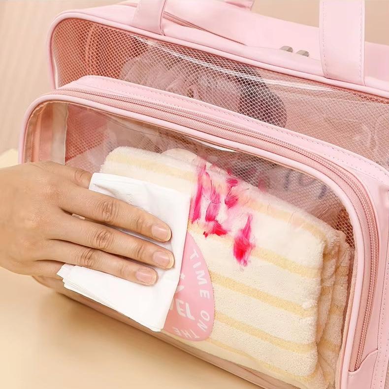 Hayley | Stylische und vielseitige wasserabweisende Kosmetik-Reisetasche