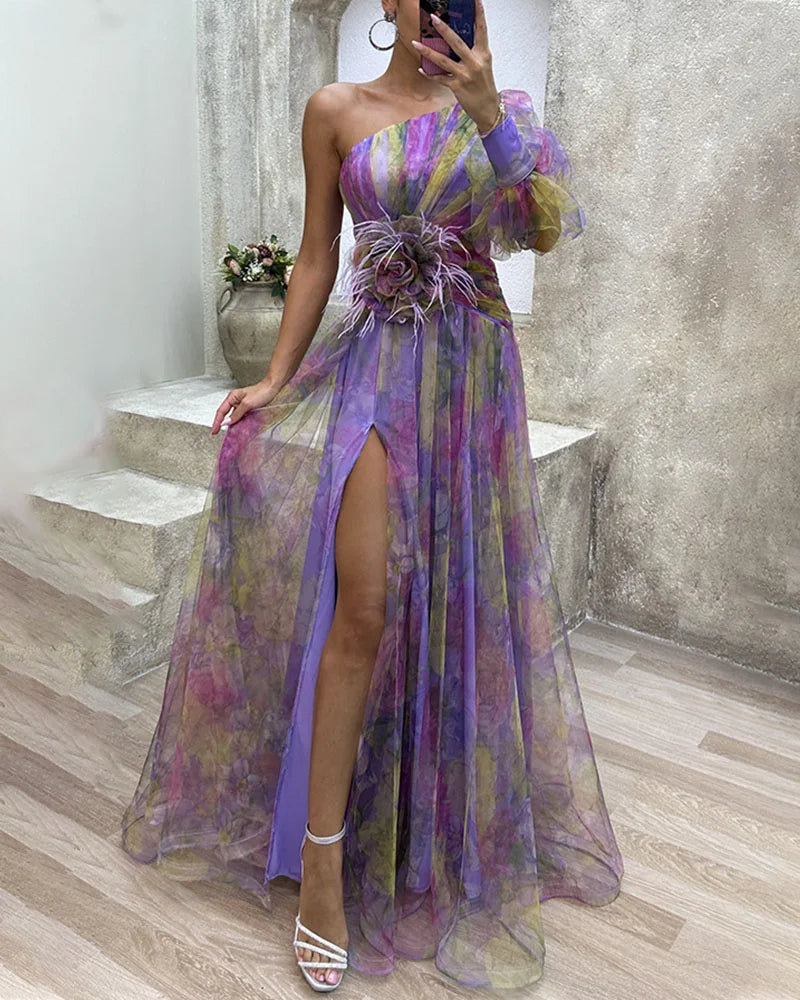 FIONA | Elegant festlig off-shoulder-klänning