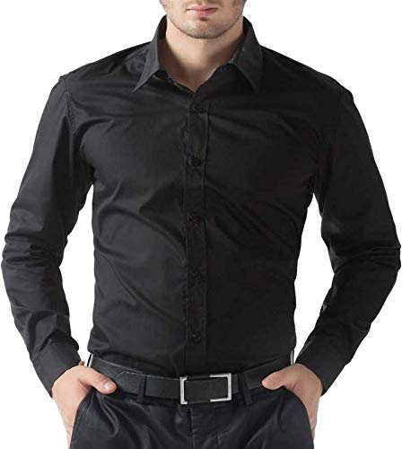 LUCA | Klassische Elastische Herrenhemd: Eleganter und Faltenfreier Stil
