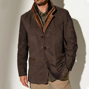 Rex | Elegante Vintage Herrenjacke für den Winter