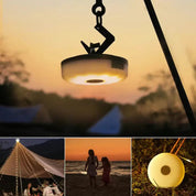 4 In 1 Camp Light - Tragbare Camping -Laterne, Saitenlichter mit 8 Beleuchtungsmodi, wiederaufladbare Power Bank für Outdoor -Abenteuer 1