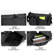 Mason | Herren Große Kapazität Wasserdichte Crossbody Messenger Tasche