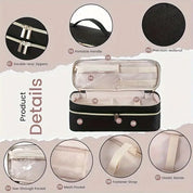 Sheila | Doppelschichtige Aufbewahrungsdesign Schönheits-Essentials Organizer