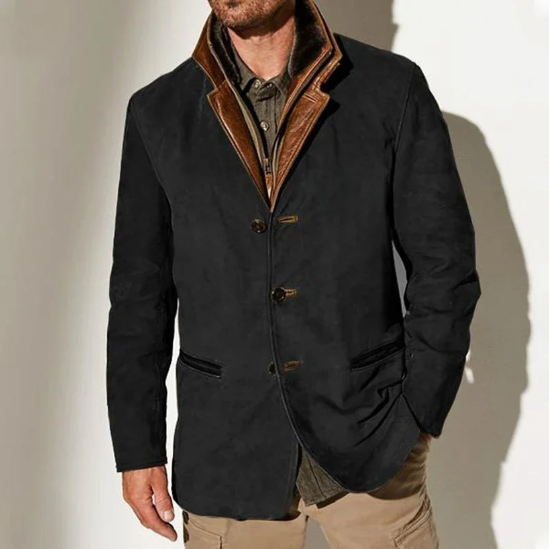 Rex | Elegante Vintage Herrenjacke für den Winter