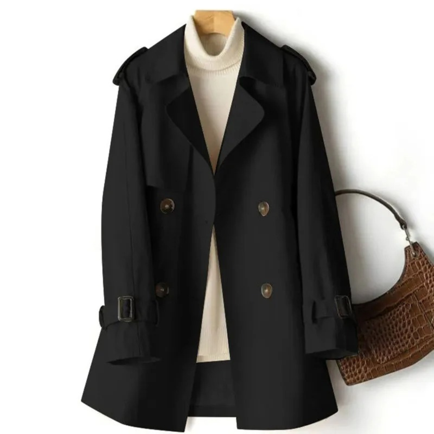 Milan| Avslappnad dam-trenchcoat