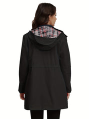 Talya | Stilfull damhoodie med fickor