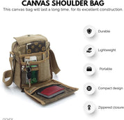 Finn | Canvas Explorer Mini axelväska