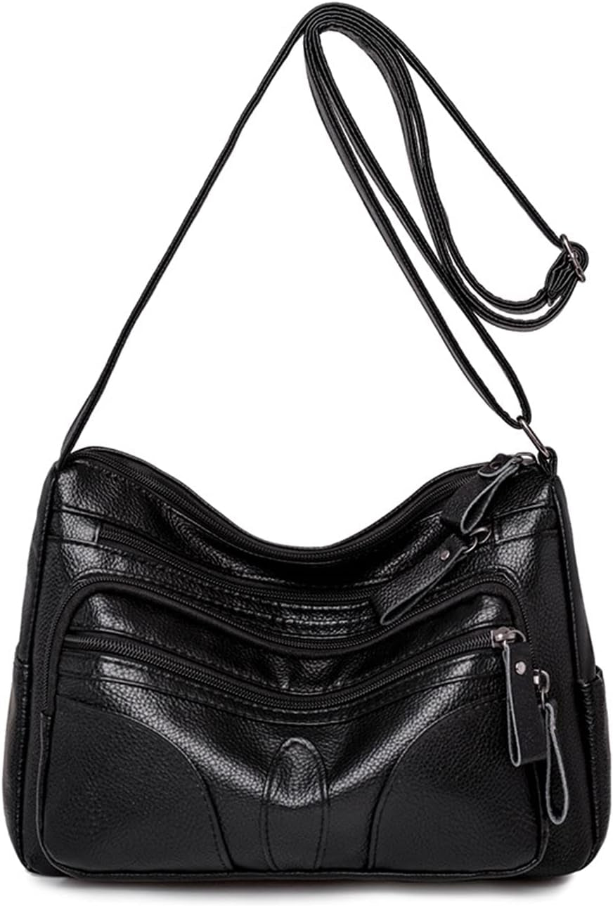 Lana | Wasserdichte Leder Schultertasche